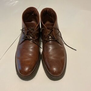 Johnston & Murphy Copeland Chukka Boots Leather Sheepskin Size 13